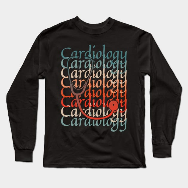 Cardiology Long Sleeve T-Shirt by GR-ART